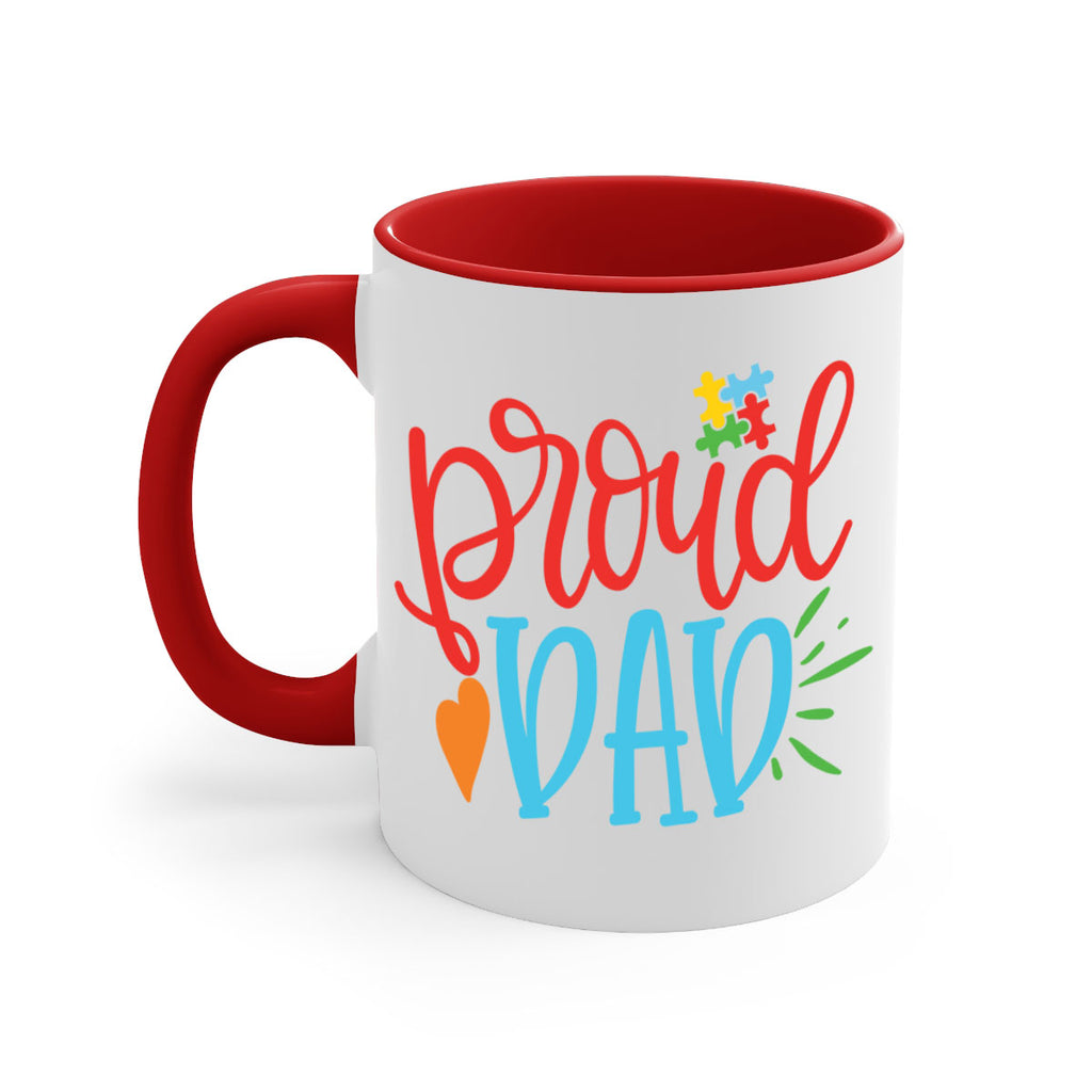 proud dad Style 36#- autism-Mug / Coffee Cup