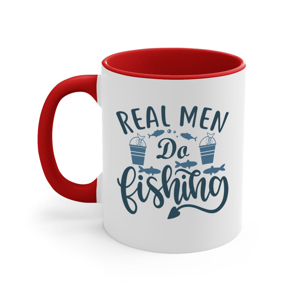real man do fishing 44#- fishing-Mug / Coffee Cup