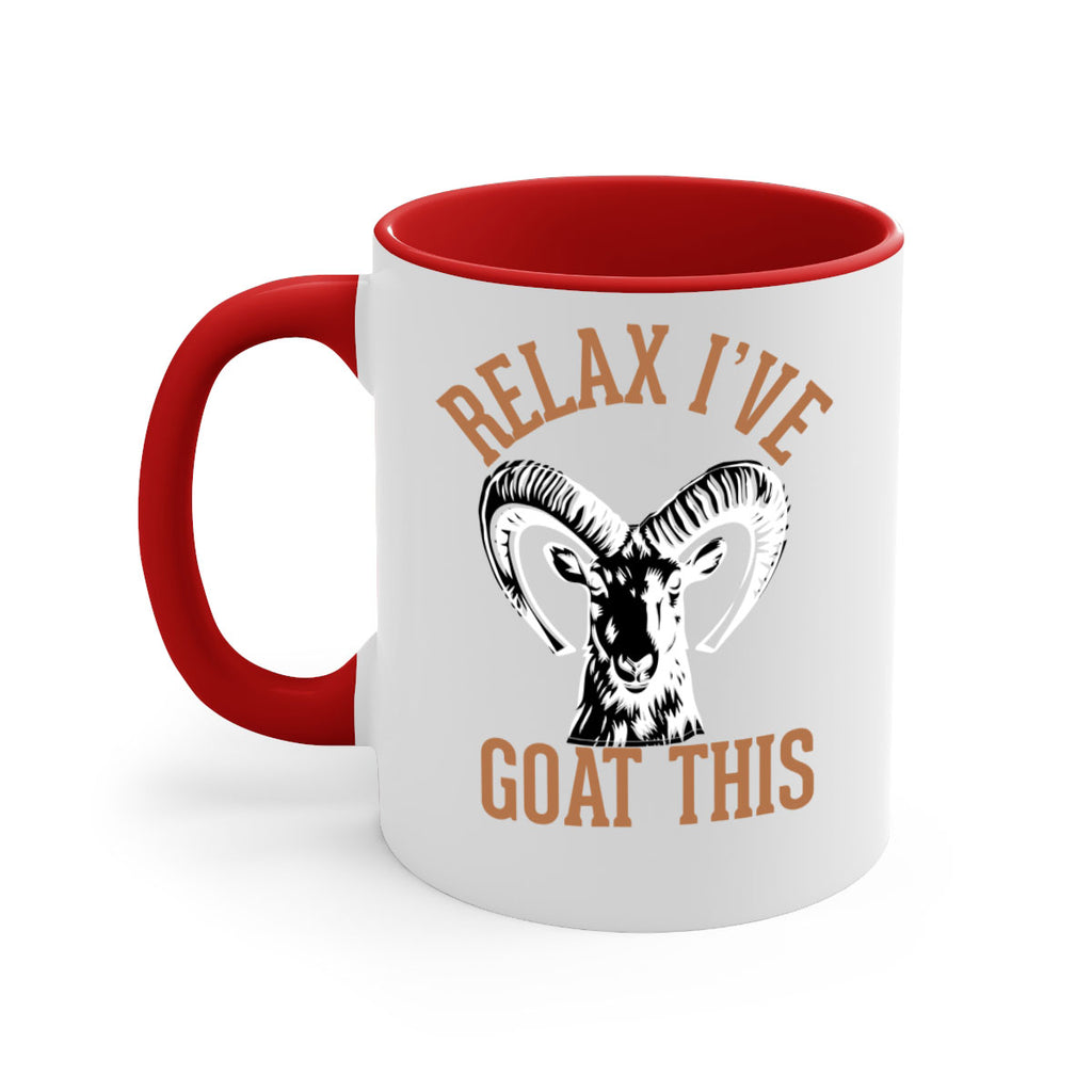 relax i’ve goat this Style 2#- goat-Mug / Coffee Cup