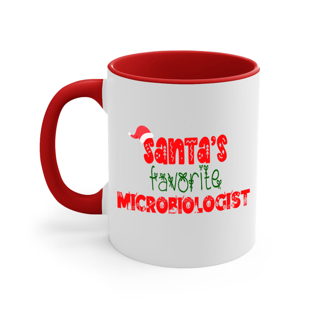 santas favorite microbiologist style 956#- christmas-Mug / Coffee Cup