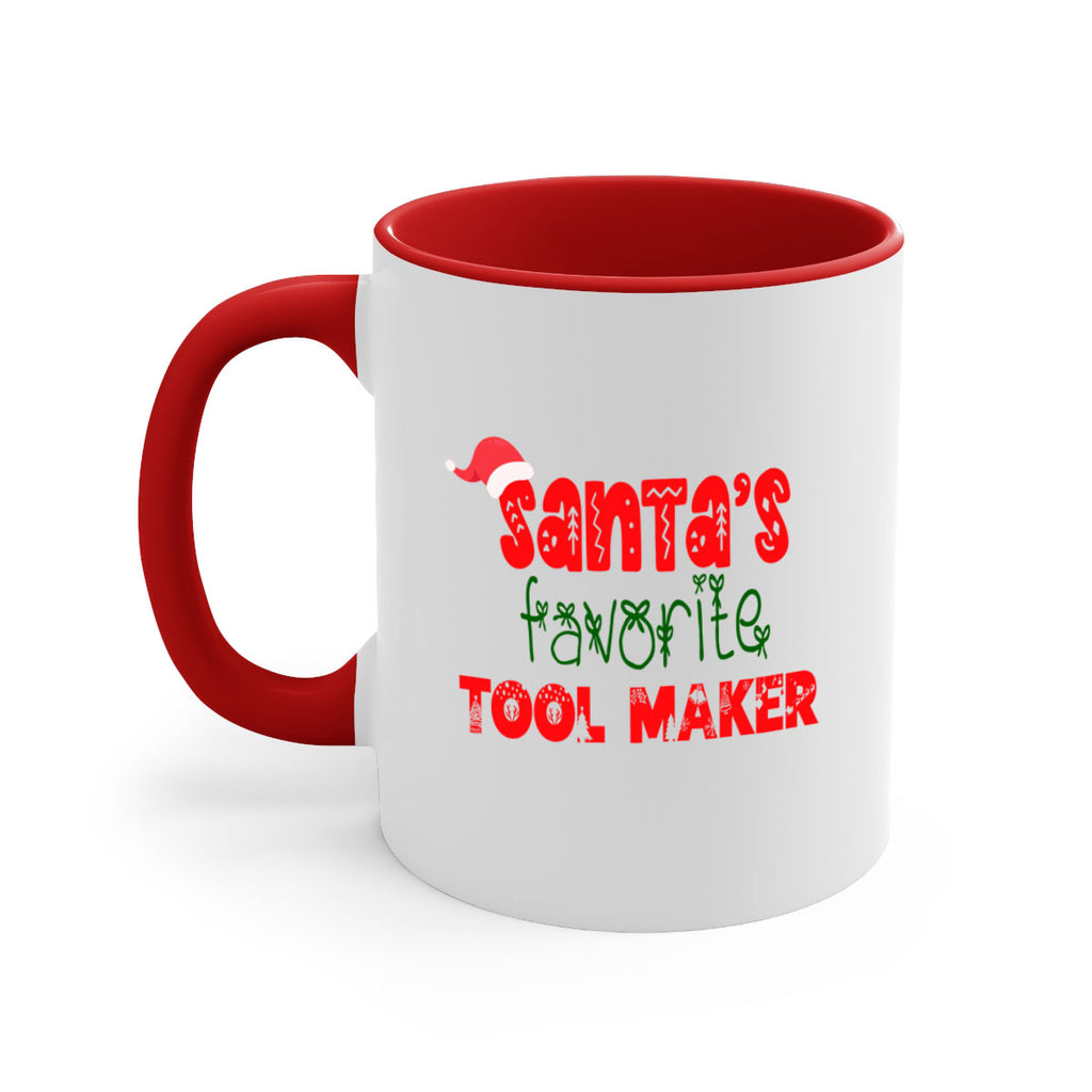santas favorite tool maker style 1123#- christmas-Mug / Coffee Cup