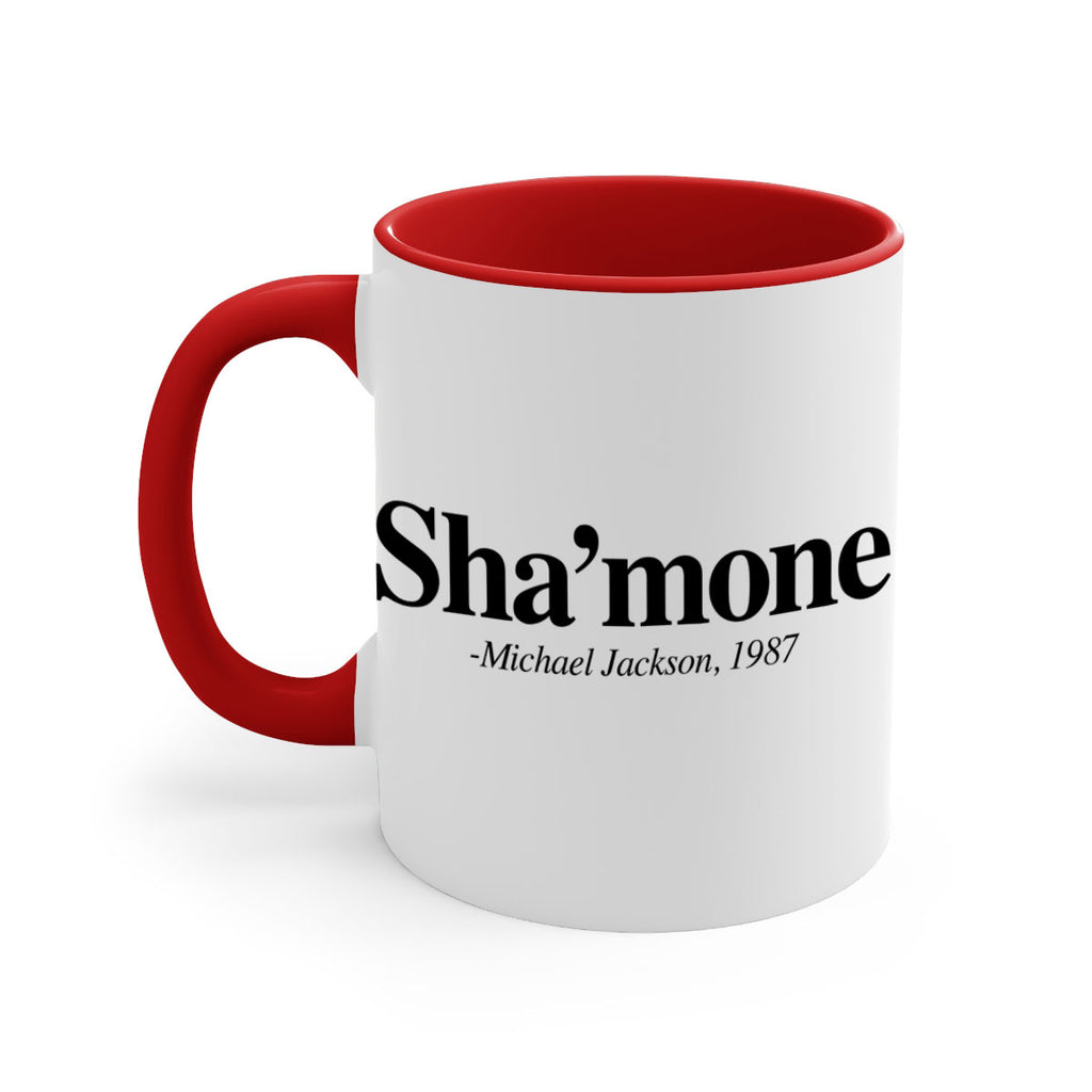 shamone 37#- black words - phrases-Mug / Coffee Cup