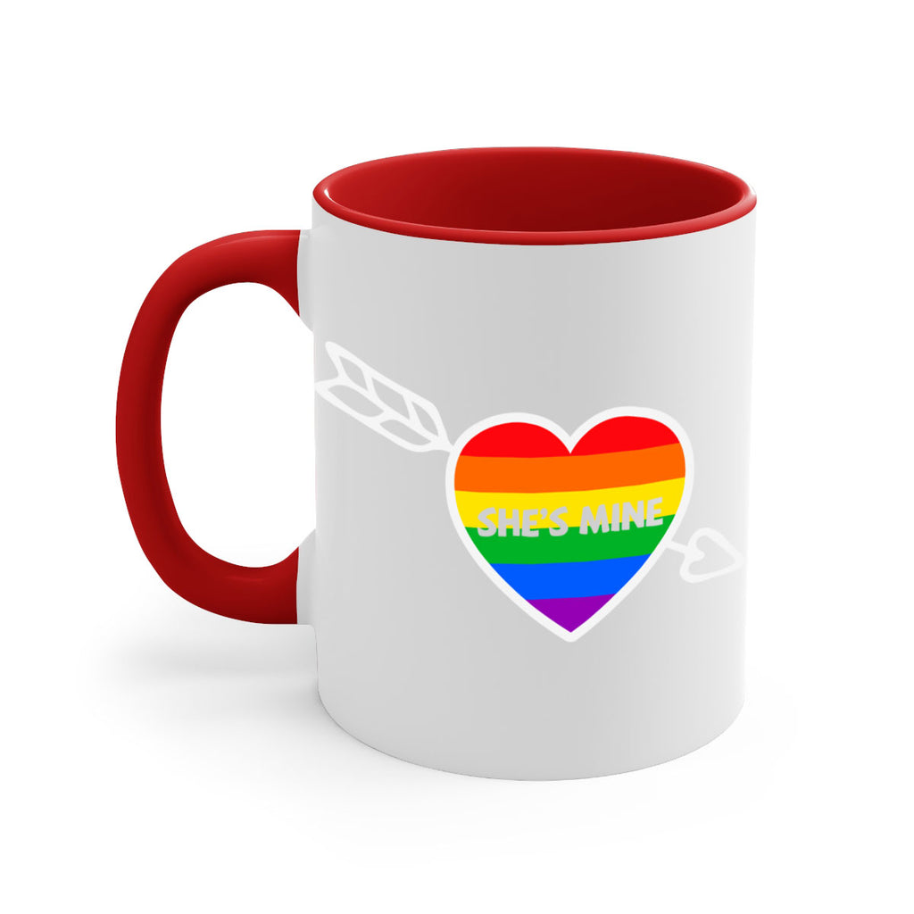 shes mine lgbt couple rainbow lgbt 22#- lgbt-Mug / Coffee Cup