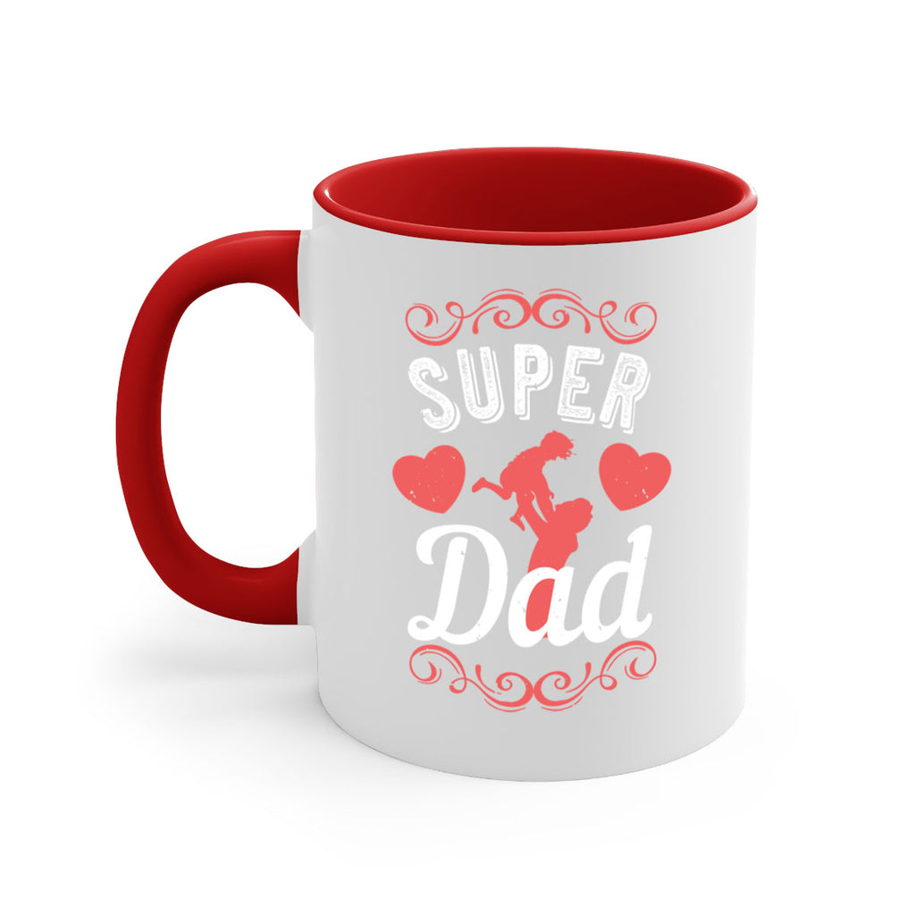 super dad 178#- fathers day-Mug / Coffee Cup