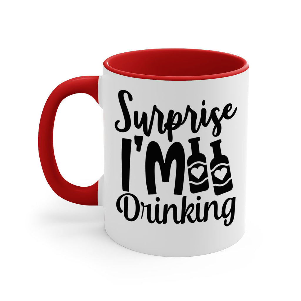 surprise im drinking 122#- beer-Mug / Coffee Cup