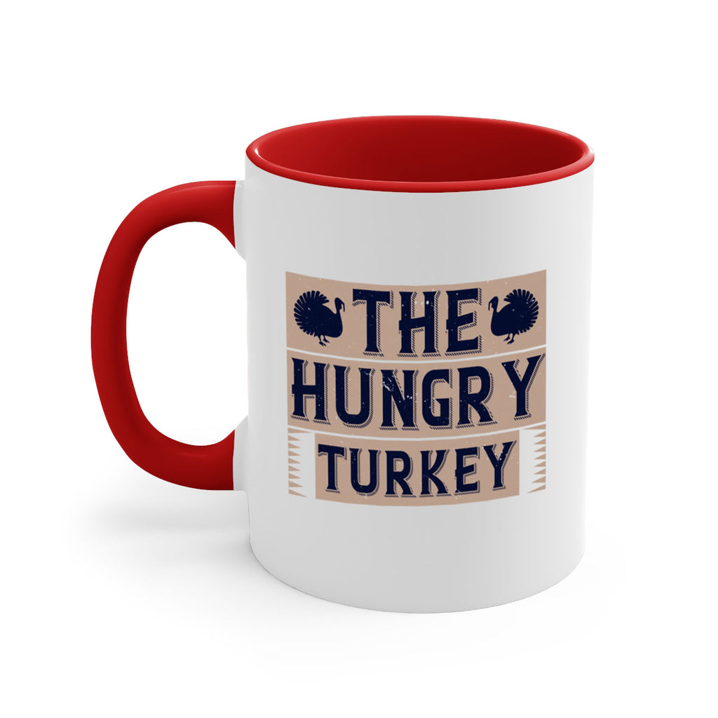 the hungry turkey 3#- thanksgiving-Mug / Coffee Cup