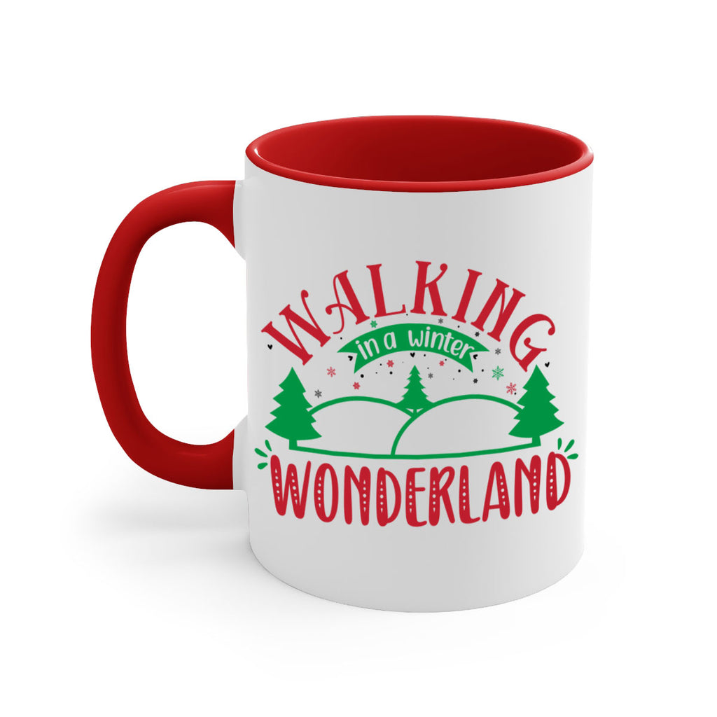 walking in a winter wonderland style 1225#- christmas-Mug / Coffee Cup