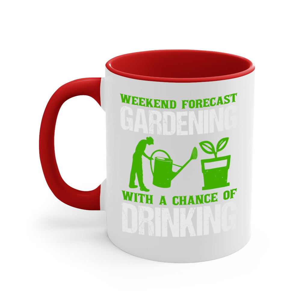 weekend forecast with a chance of 30#- Farm and garden-Mug / Coffee Cup