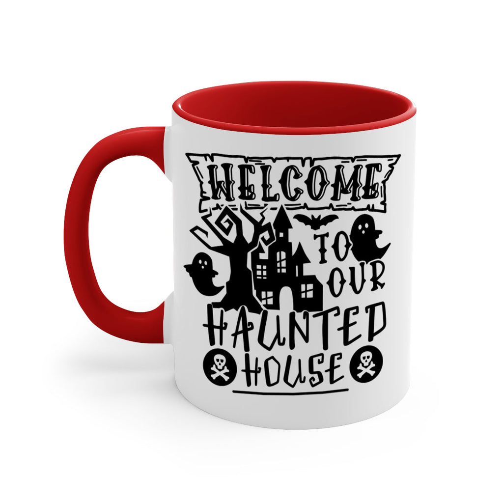 welcome to our haunted house 13#- halloween-Mug / Coffee Cup