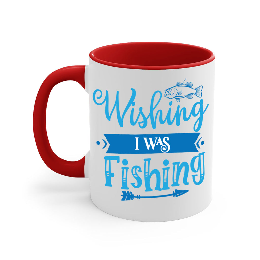 wishing i was fishing 189#- fishing-Mug / Coffee Cup