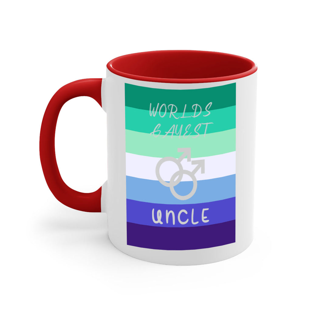worlds gayest uncle lgbt proud 1#- lgbt-Mug / Coffee Cup