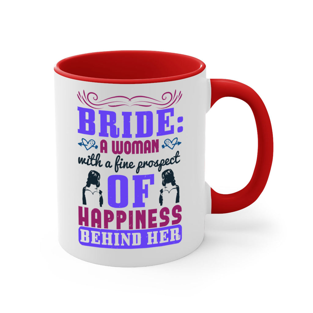 Bride A woman with a fine prospect of happiness behind her 84#- bride-Mug / Coffee Cup