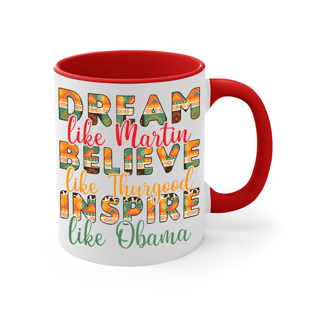 Dream Believe Inspire Junteenth Png 31#- juneteenth-Mug / Coffee Cup