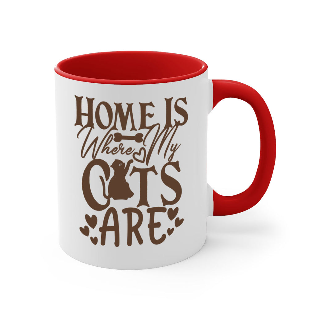 Home Is Where My Cats Are Style 15#- cat-Mug / Coffee Cup