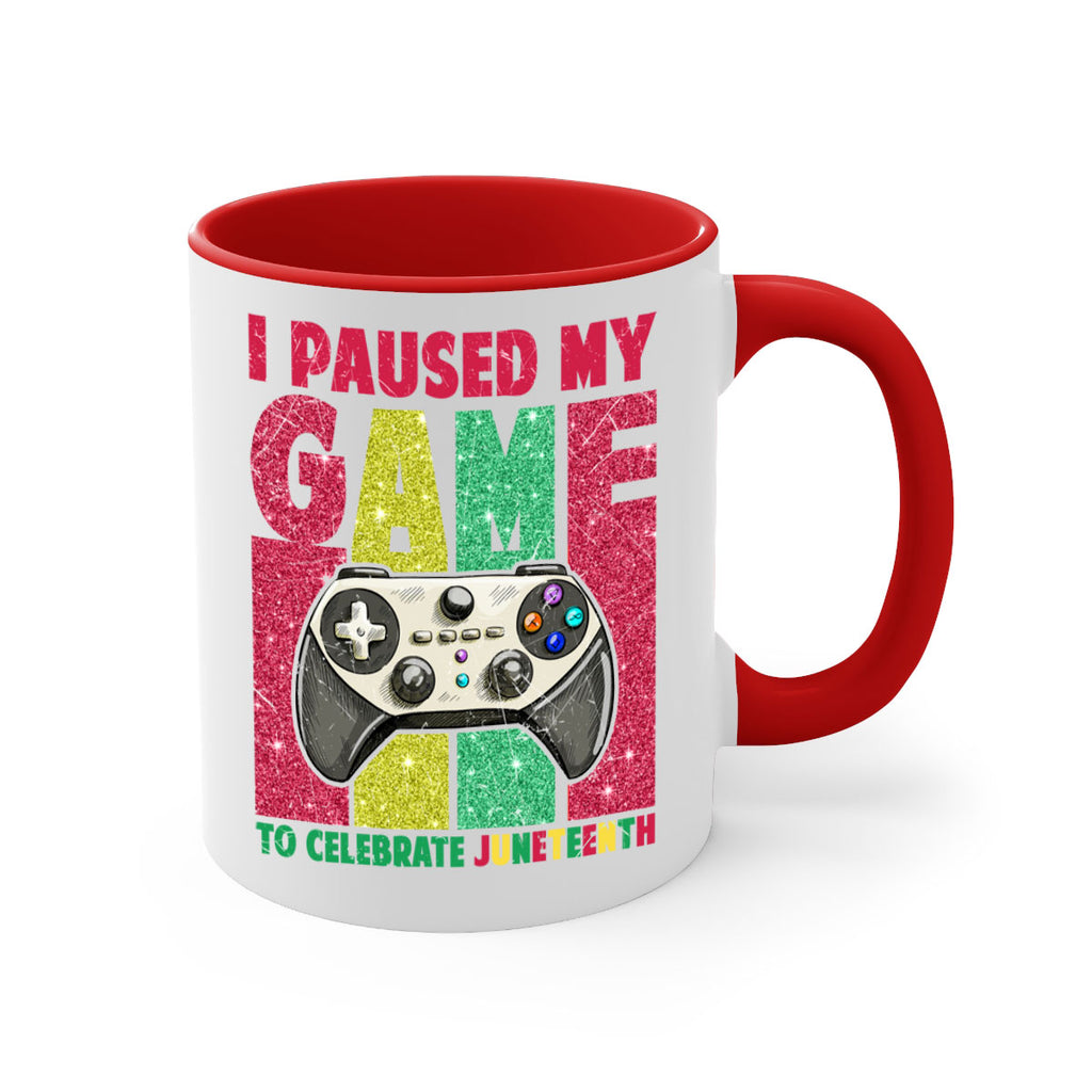 I Paused My Game To Celebrate Juneteeth 1#- juneteenth-Mug / Coffee Cup