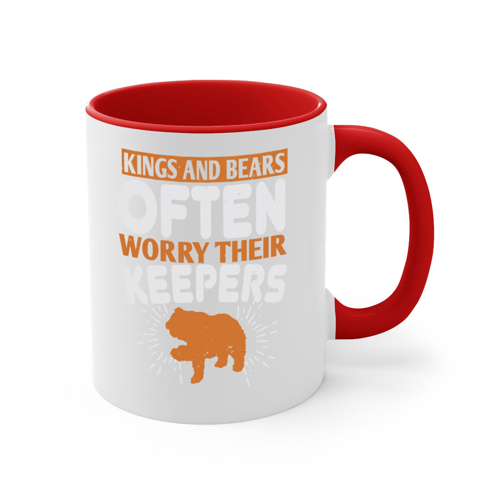 Kings and Bears often worry their Keepers 66#- bear-Mug / Coffee Cup