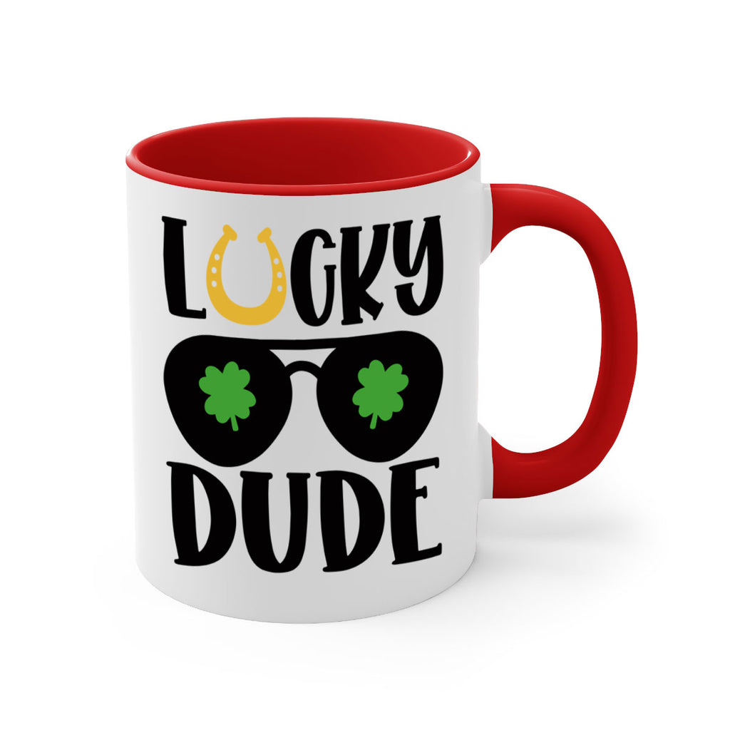 Lucky Dude Style 57#- St Patricks Day-Mug / Coffee Cup