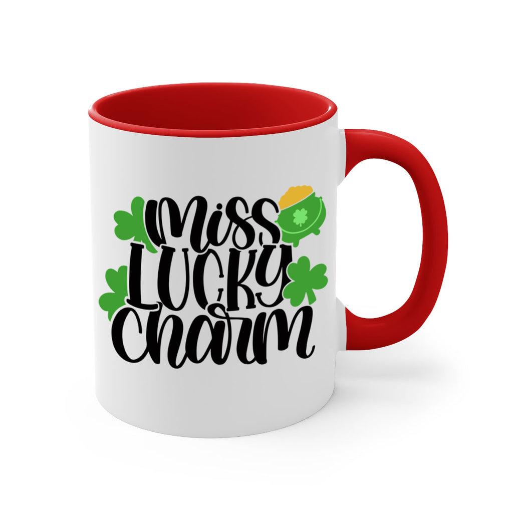 Miss Lucky Charm Style 48#- St Patricks Day-Mug / Coffee Cup