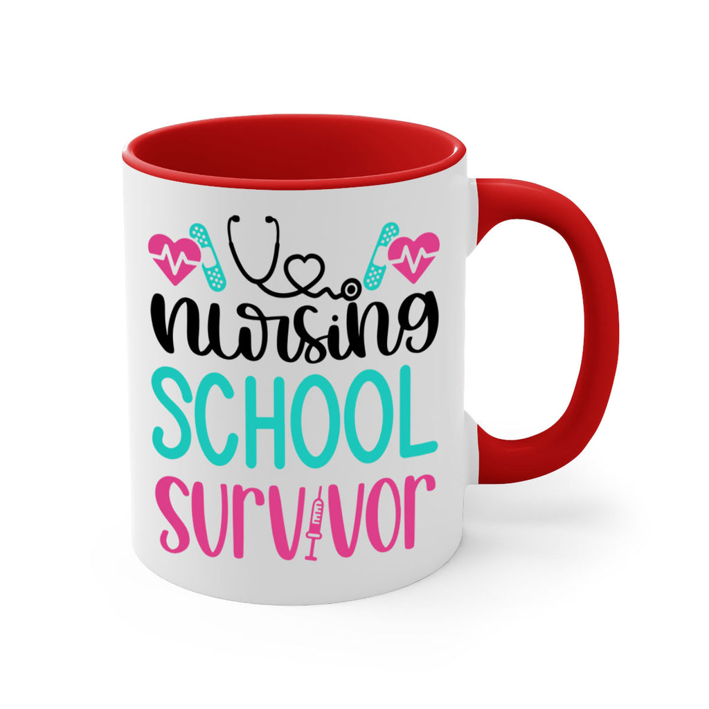 Nursing School Survivor Style Style 63#- nurse-Mug / Coffee Cup