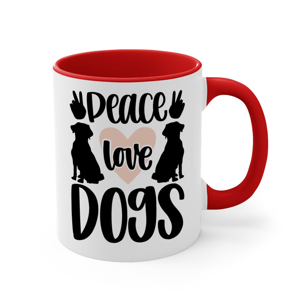 Peace Love Dogs Style 13#- Dog-Mug / Coffee Cup