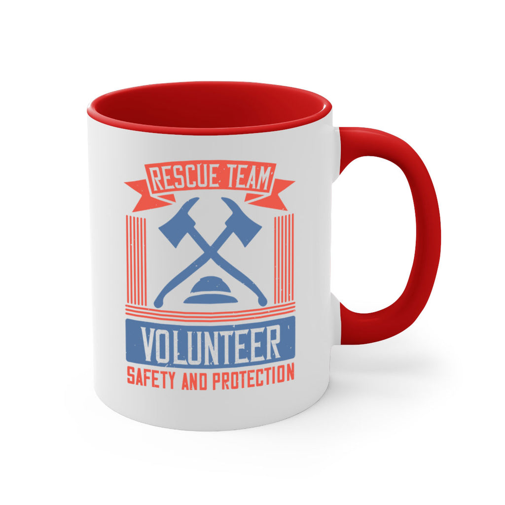 Rescue Team Volunteer Safety And Protection Style 33#-Volunteer-Mug / Coffee Cup