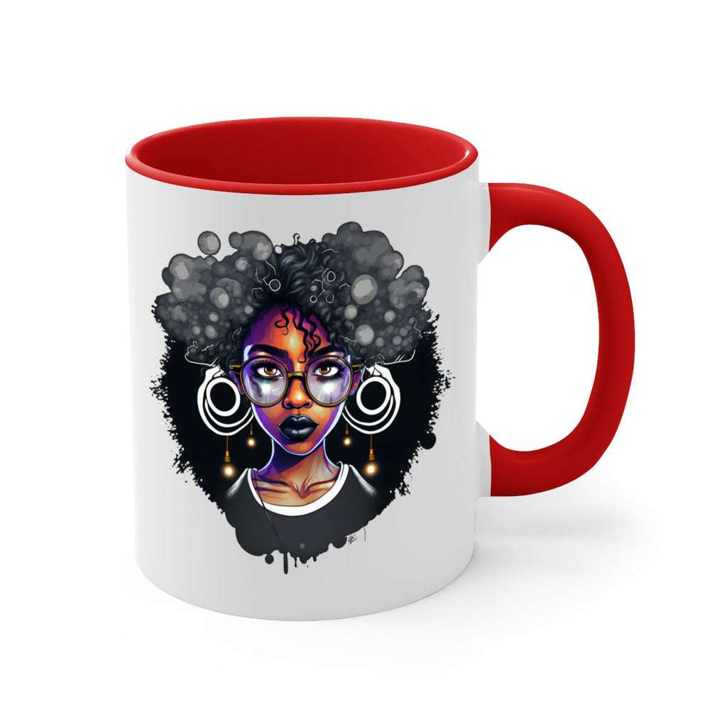 Sparkling Black Girl Design 10#- Black women - Girls-Mug / Coffee Cup