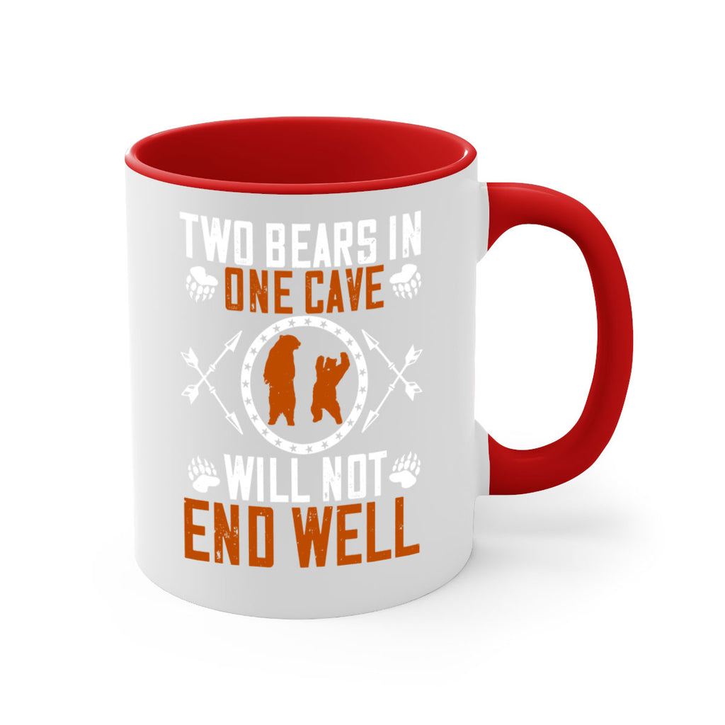 Two bears in one cave will not end well 34#- bear-Mug / Coffee Cup