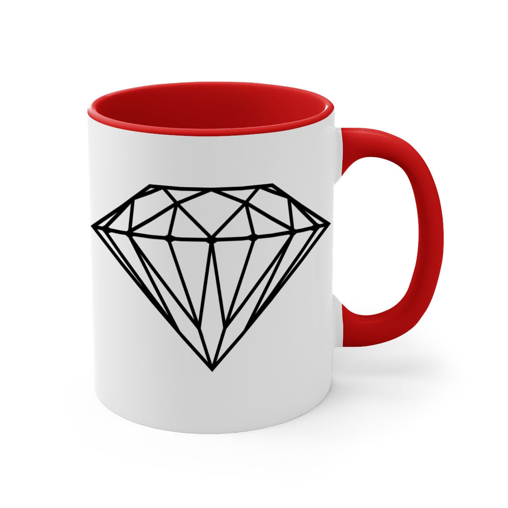diamond 172#- black words - phrases-Mug / Coffee Cup