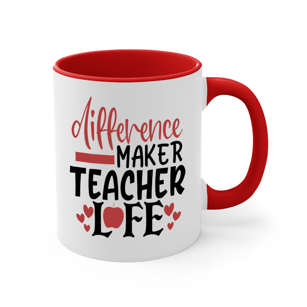 difference maker teacher life Style 184#- teacher-Mug / Coffee Cup