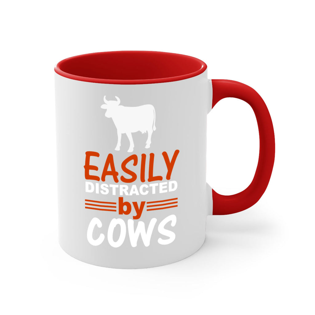 easily distracted by cows Style 4#- Cow-Mug / Coffee Cup