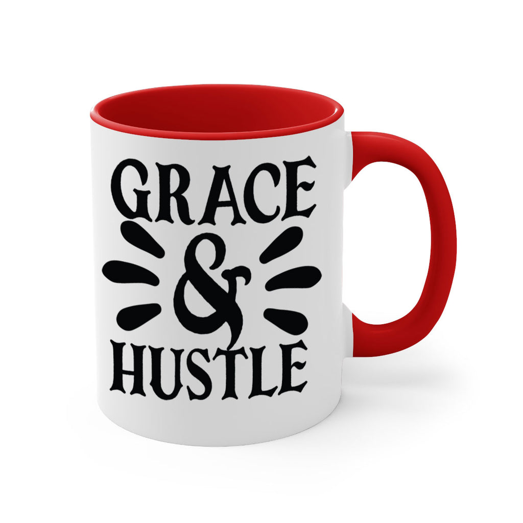 grace hustle Style 111#- motivation-Mug / Coffee Cup