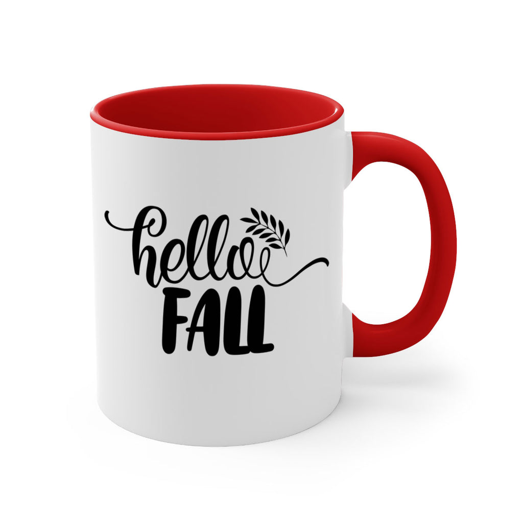 hello fall 54#- thanksgiving-Mug / Coffee Cup