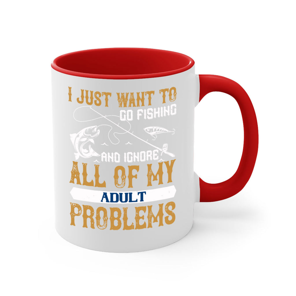 i just want to go fishing 104#- fishing-Mug / Coffee Cup