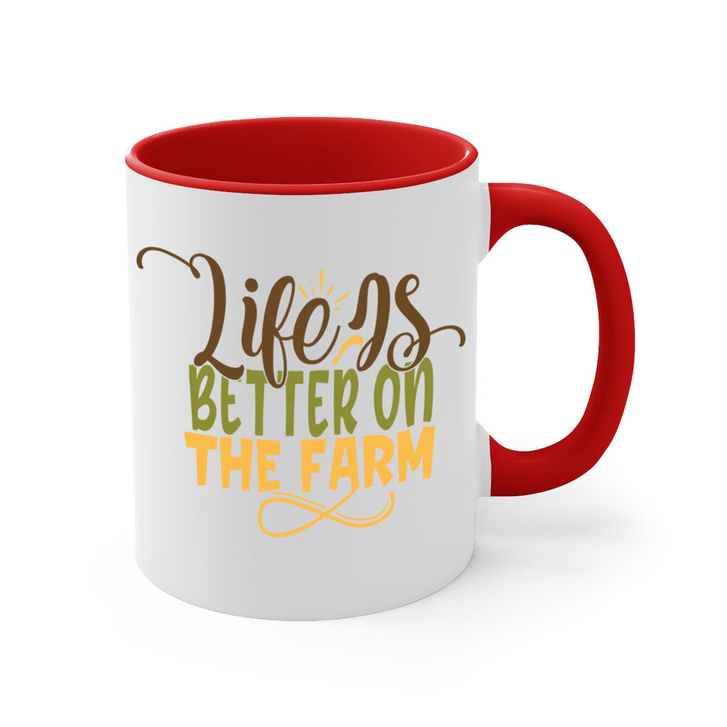 life is better on the farm 5#- Farm and garden-Mug / Coffee Cup