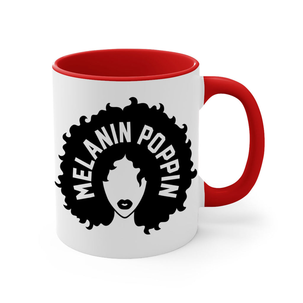 melanin poppin 85#- black words - phrases-Mug / Coffee Cup