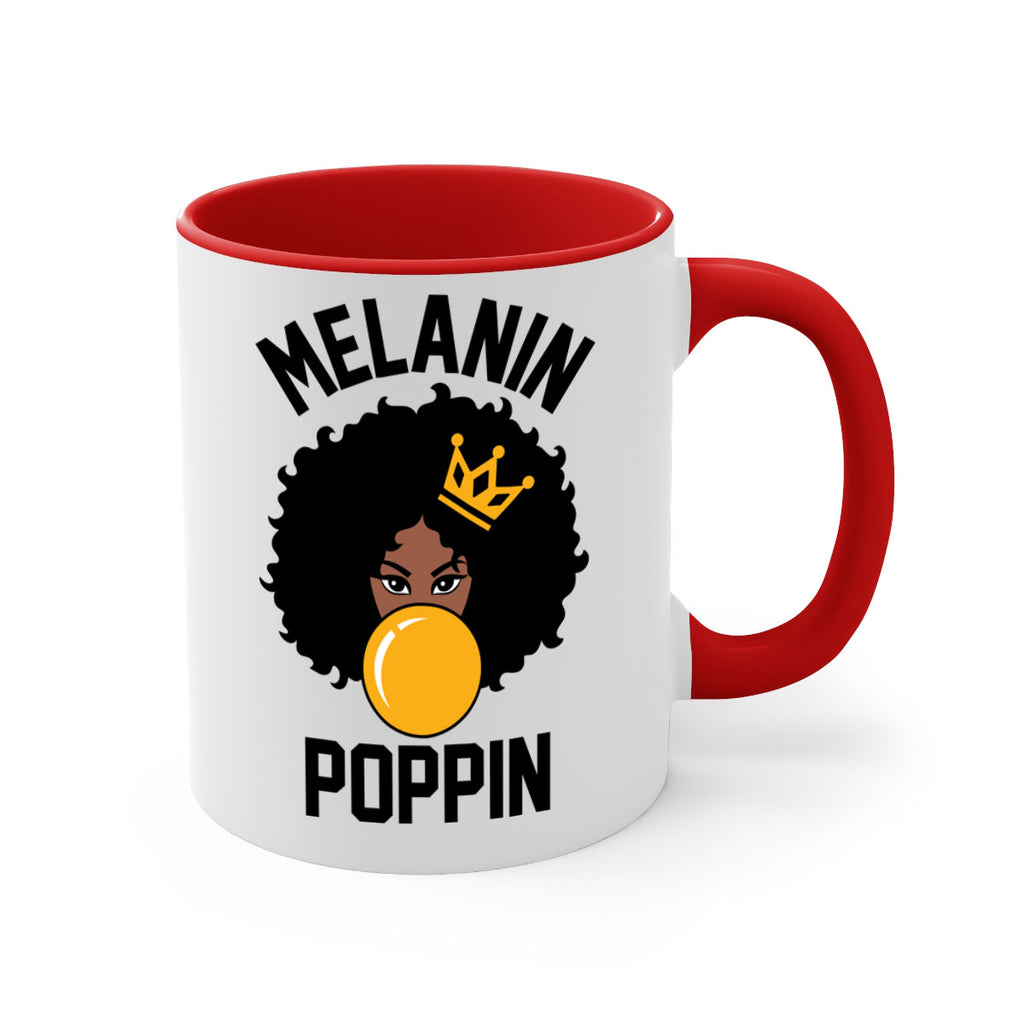 melanin poppin afro girl 25#- Black women - Girls-Mug / Coffee Cup