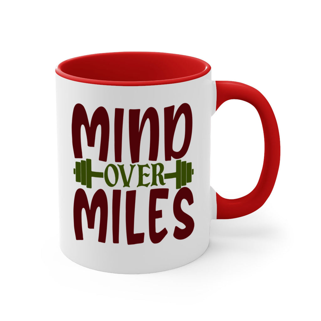 mind over miles 29#- gym-Mug / Coffee Cup