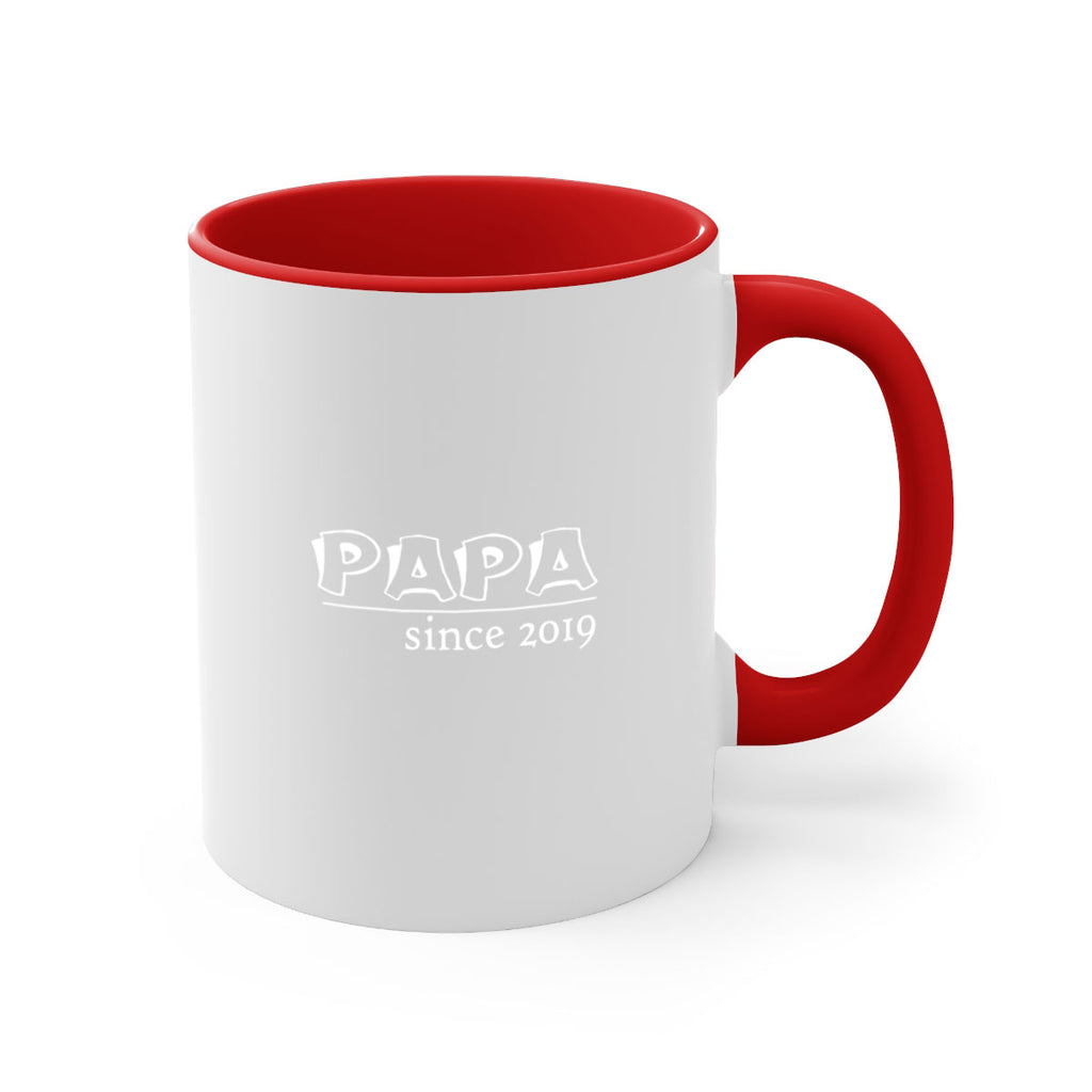 papa since 129#- grandpa-Mug / Coffee Cup