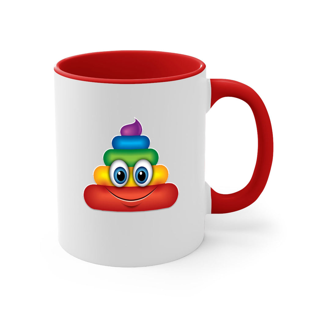 rainbow poop emoji 4#- lgbt-Mug / Coffee Cup
