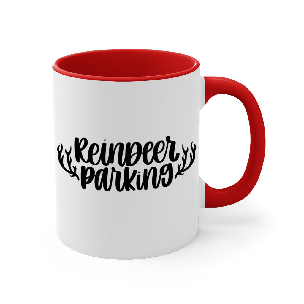 reindeer parking 64#- christmas-Mug / Coffee Cup