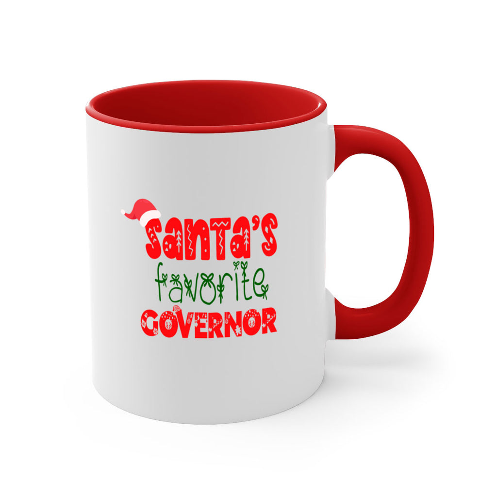 santas favorite governor style 847#- christmas-Mug / Coffee Cup
