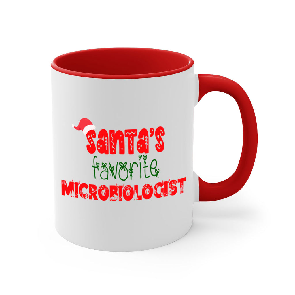 santas favorite microbiologist style 956#- christmas-Mug / Coffee Cup