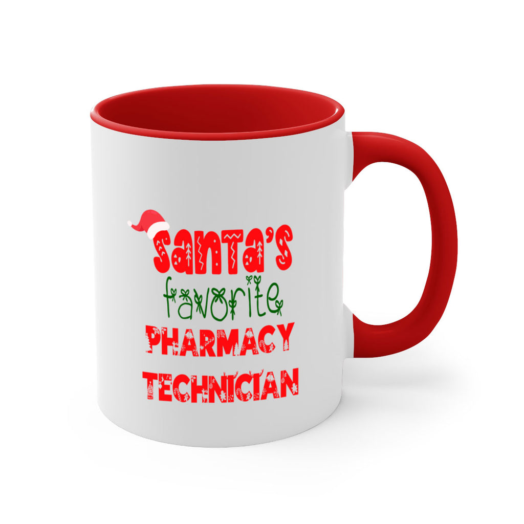 santas favorite pharmacy technician style 1010#- christmas-Mug / Coffee Cup