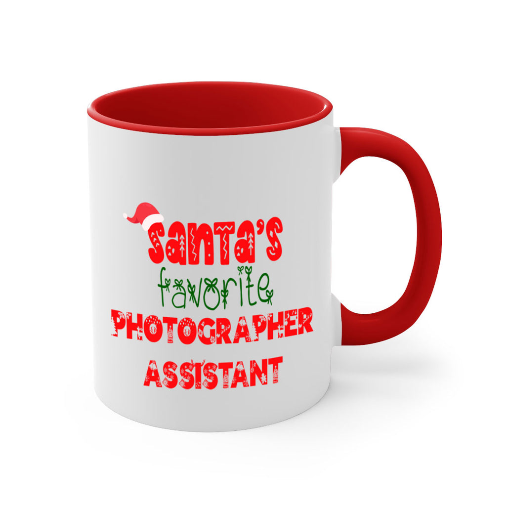 santas favorite photographer assistant style 1013#- christmas-Mug / Coffee Cup