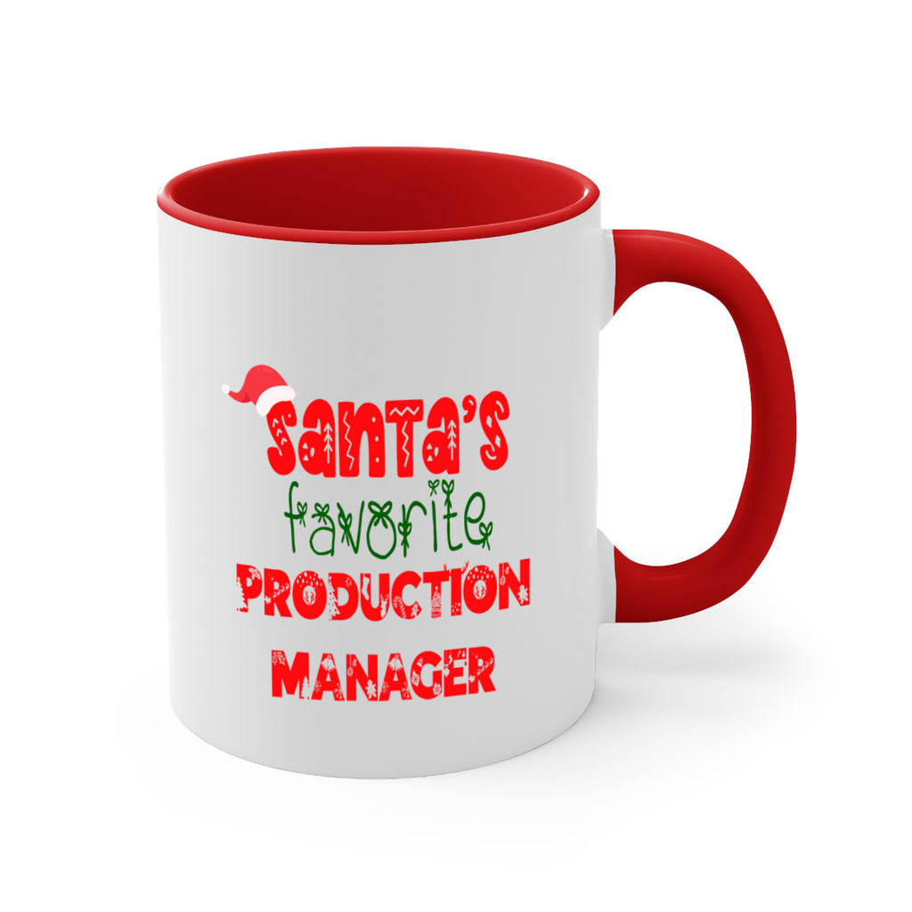 santas favorite production manager style 1040#- christmas-Mug / Coffee Cup