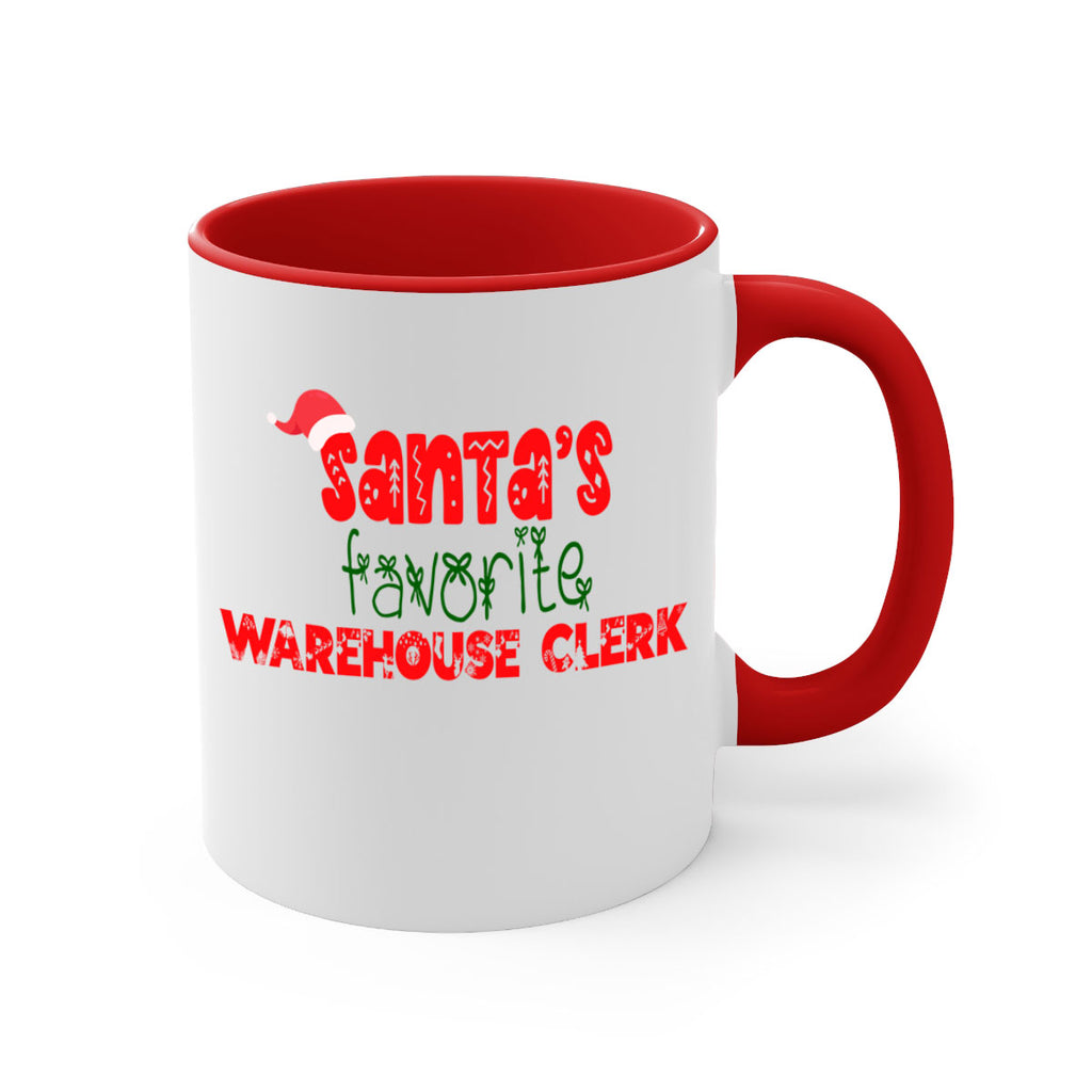 santas favorite warehouse clerk style 1152#- christmas-Mug / Coffee Cup