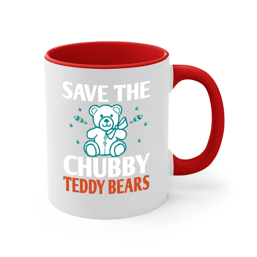 save the chubby teddy bears 28#- bear-Mug / Coffee Cup