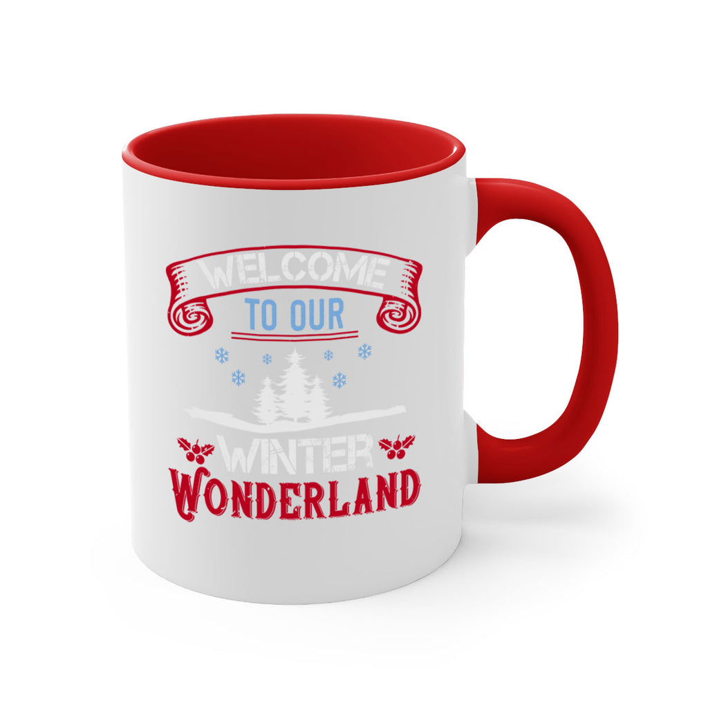 welcome to our winter wonderland 347#- christmas-Mug / Coffee Cup
