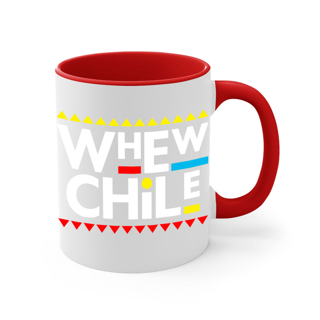 whew chile 11#- black words - phrases-Mug / Coffee Cup