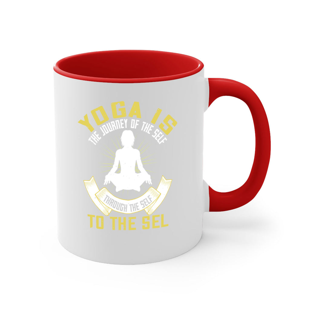 yoga is the journey of the self through the self to the sel 20#- yoga-Mug / Coffee Cup
